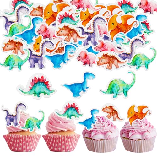 OSDUE Tortendeko Dinosaurier, 50 Stück Nicht Essbare Dinosaurier Kuchen Dekoration Deko Torte Cupcake Toppers Kuchen Dekoration Geburtstag Tortendeko OSDUE Tortendeko Dinosaurier, 50 Stück Nicht Essbare Dinosaurier Kuchen Dekoration Deko Torte Cupcake Toppers Kuchen Dekoration Geburtstag Tortendeko von OSDUE