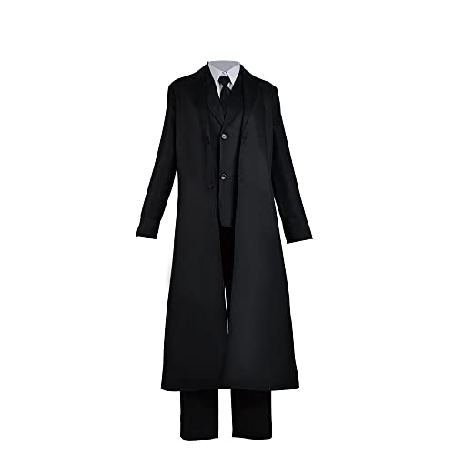 Dazai Osamu Schwarzer langer Mantel Cosplay Kostüm - Premium Qualität Replik mit exakter Größenbestimmung(XL) von OSIAS