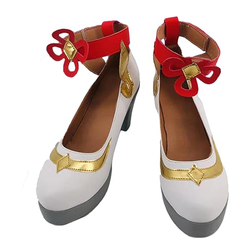 Genshin Impact Ganyu Cosplay-Schuhe für Halloween, Anime- und Spielekonventionen(41) von OSIAS