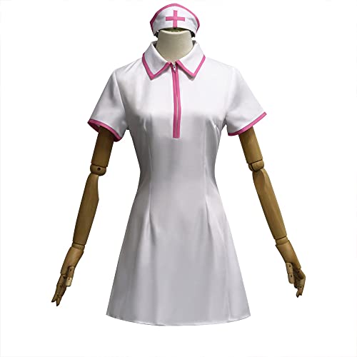 OSIAS Chainsaw Man Anime Nurse uniform for Makima and Power Cosplay Kostüme(L) von OSIAS
