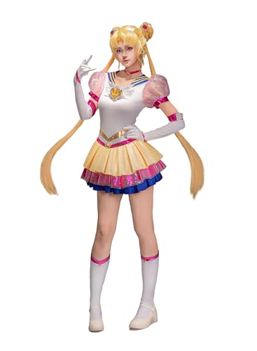 OSIAS Frauen Anime Tsukino Usagi Cosplay Kostüm (XXL) von OSIAS