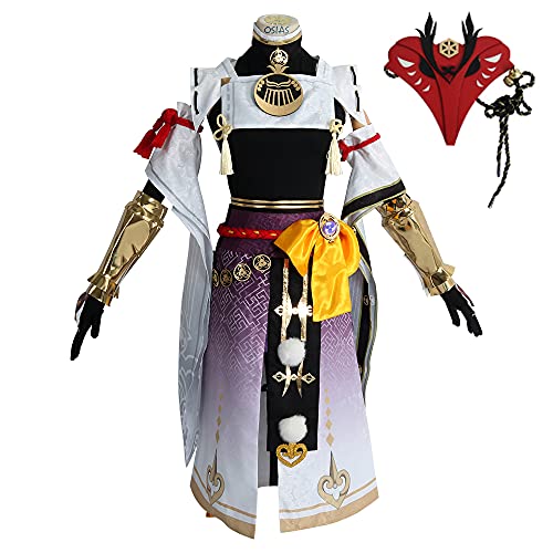 OSIAS Genshin Impact Alle Charaktere Cosplay Outfit Kujo Sara Kostüm (L) von OSIAS