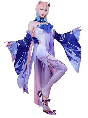 OSIAS Genshin Impact Alle Charaktere Cosplay Outfit Sangonomiya Kokomi Kostüm (XL) von OSIAS
