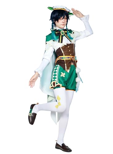 OSIAS Genshin Impact Alle Charaktere Cosplay Outfit Venti Kostüm (XXL) von OSIAS