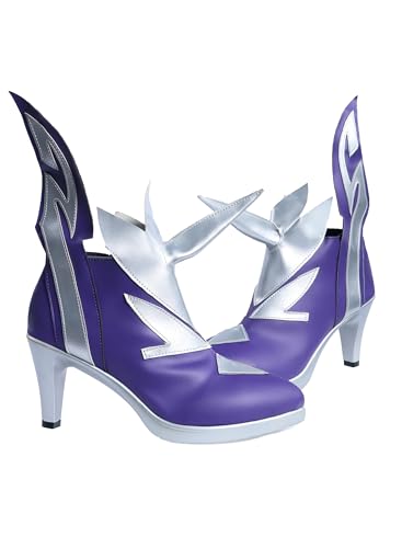 OSIAS Genshin Impact Skirk Cosplay-Schuhe für Halloween, Anime- und Spielekonventionen(42) von OSIAS