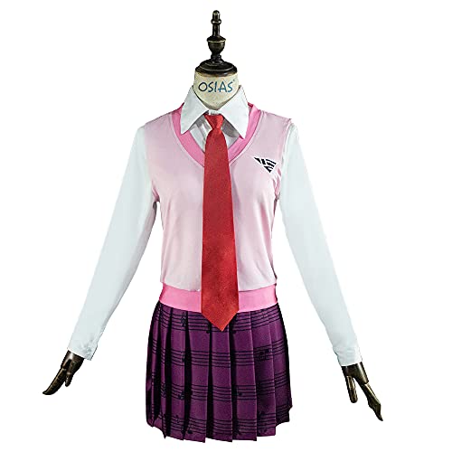 OSIAS Kaede Akamatsu Outfit Anime Cosplay Kostüm Japanischer Campus Stil (S) von OSIAS