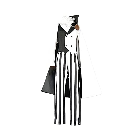 OSIAS Nikolai Gogol Kostümset im schwarz-weißen Stil - Replik in Premium-Qualität und exakter Größenbestimmung(L) von OSIAS