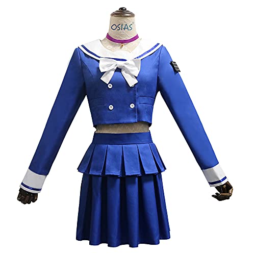 OSIAS Tenko Chabashira Outfit Anime Cosplay Kostüm Japanischer Campus Stil (M) von OSIAS