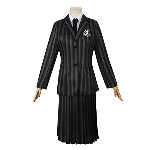 OSIAS Wednesday's Nevermore Academy Uniform - Cosplay Kostüm(140) von OSIAS