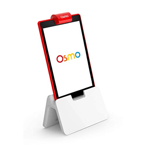 Osmo Basis für Fire Tablet – inklusive 2 haptischen Lernspiele – Fördert kreatives Zeichnen und Lösungskompetenz / Einstieg in die Welt der Physik – (OSMO Fire-Basis und -Reflektor inbegriffen) von OSMO