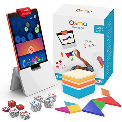 OSMO - Genius Starter Kit Coding Starter Kit for Fire, Spelling, Creativity & More 8 Educational Learning Games - Ages 5-10+ - Learn to Code, Coding Basics & Coding Puzzles - STEM Toy von OSMO