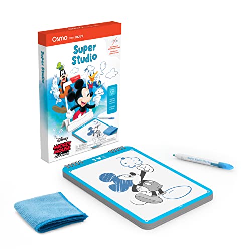 Osmo - Super Studio Disney Mickey Mouse & Friends - Ages 5-11 - Learn to Draw - For iPad or Fire Tablet (Osmo Base Required) von OSMO