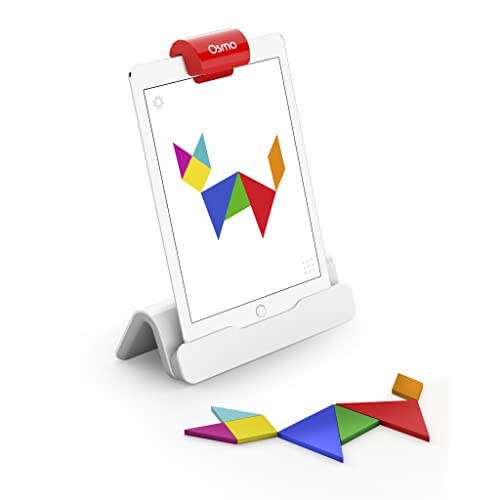 Osmo - Genius Tangram + Osmo - Genius Numbers - Ages 6-10 - Math Equations (Counting, Addition, Subtraction & Multiplication) Use Shapes/Colors to Solve for Visual Puzzles (500+) von OSMO