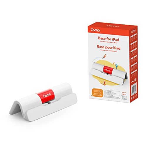 Osmo New Base for iPad- die Neue Basis für das iPad - inklusive 2 Lernspiele - Masterpiece und Newton - Zeichnen, kreative Problemlösung und Einstieg in die Welt der Physik von Osmo