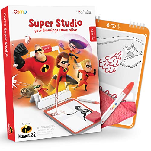 Osmo - Super Studio Incredibles 2 - Ages 5-11 - Learn to Draw - For iPad or Fire Tablet (Osmo Base Required) von OSMO