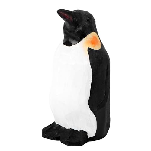 OSOLADY 1 STK Holz Pinguin Ornamente Pinguin-Action-Figur Pinguin Kuchen Topper Miniatur-pinguinfiguren Skulpturen Wohnkultur Weihnachtspinguinfiguren Fisch Black Hölzern OSOLADY 1 STK Holz Pinguin Ornamente Pinguin-Action-Figur Pinguin Kuchen Topper Miniatur-pinguinfiguren Skulpturen Wohnkultur Weihnachtspinguinfiguren Fisch Black Hölzern von OSOLADY