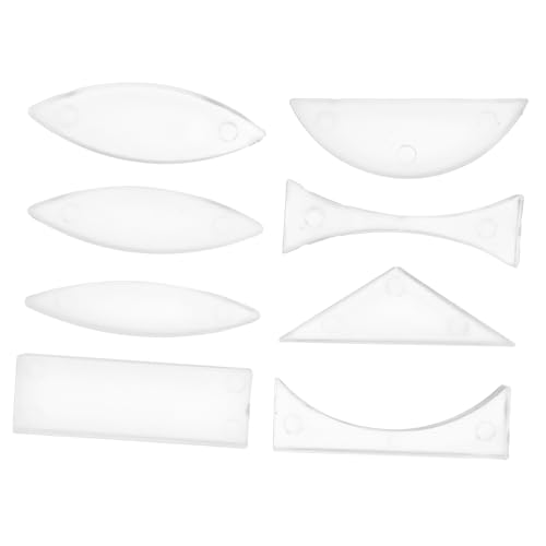 OSOLADY 1 Satz Optisches Linsenset Physik-wissenschaftliche Linse Brechungslinsen konvexe Linsen physik experimente Physikalische Experimente physisches optisches Kit Prismenoptik Acryl von OSOLADY