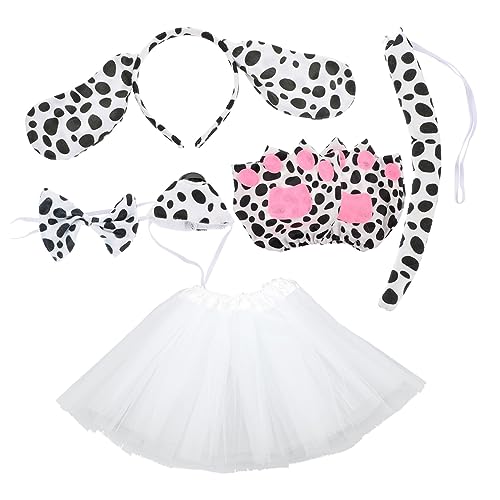 OSOLADY 1 Satz Stirnband für Welpenohren Halloween-Kostümset Halloween-Verkleidungsset Hundebögen Welpenkostüm Haarband tragegurt Cosplay-Hundeohr-Stirnband Hunde-Welpen-Ohr-Stirnband von OSOLADY