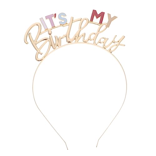 OSOLADY 1 Stück Geburtstags Haarband Einzigartiges Party Accessoire mit Buntem Design für Kinderfeiern Bequem und Langlebig für Fotos und Feiern OSOLADY 1 Stück Geburtstags Haarband Einzigartiges Party Accessoire mit Buntem Design für Kinderfeiern Bequem und Langlebig für Fotos und Feiern von OSOLADY
