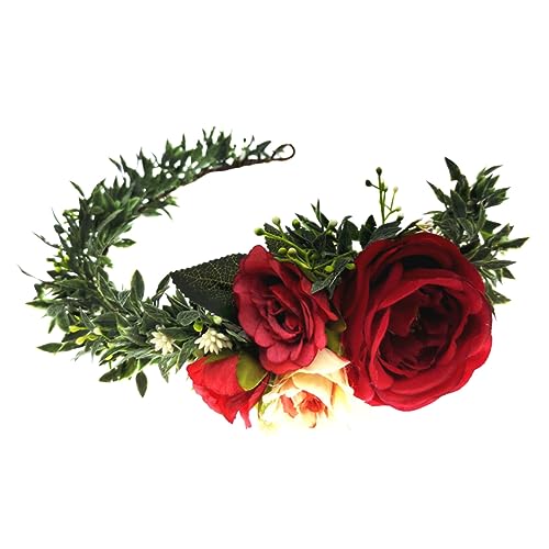 OSOLADY 1 Stück Kunstblumen Haarschmuck für Hochzeiten Feste und Fotoshootings Leichter Romantischer Haarreif für Bräute und Brautjungfern OSOLADY 1 Stück Kunstblumen Haarschmuck für Hochzeiten Feste und Fotoshootings Leichter Romantischer Haarreif für Bräute und Brautjungfern von OSOLADY