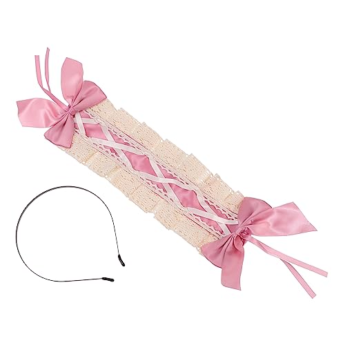 OSOLADY 1 Stück Lace Bowknot Lolita Haarband Cosplay Zubehör für Partys Leichtes Vielseitiges Design für Fotoshootings und Verschiedene Outfits Zartem OSOLADY 1 Stück Lace Bowknot Lolita Haarband Cosplay Zubehör für Partys Leichtes Vielseitiges Design für Fotoshootings und Verschiedene Outfits Zartem von OSOLADY