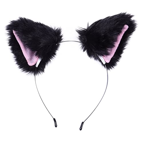 OSOLADY 1 Stück Stirnband Kaninchen Hasenohren Kopfschmuck Tierohren Haar Kaninchen Hase Alberne Mütze Pelzohren Kopfband Die Tierfotografie Requisiten Party Mädchen Kopfschmuck Schwarz OSOLADY 1 Stück Stirnband Kaninchen Hasenohren Kopfschmuck Tierohren Haar Kaninchen Hase Alberne Mütze Pelzohren Kopfband Die Tierfotografie Requisiten Party Mädchen Kopfschmuck Schwarz von OSOLADY