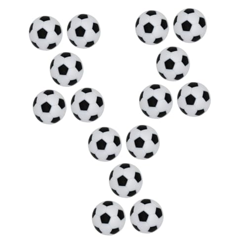 OSOLADY 15 Stücke Schreibtisch Mini Fußbälle Schreibtisch Fußballmaschine Zubehör Foosball Zubehör von OSOLADY