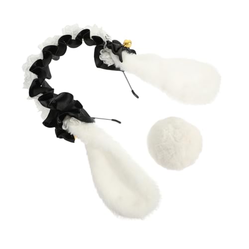 OSOLADY 1Satz Kaninchenkostüm mit Haarband und Teiliges Cosplay Zubehör für Kostümparty Halloween und Karneval Wiederverwendbar Einzigartiges Design OSOLADY 1Satz Kaninchenkostüm mit Haarband und Teiliges Cosplay Zubehör für Kostümparty Halloween und Karneval Wiederverwendbar Einzigartiges Design von OSOLADY