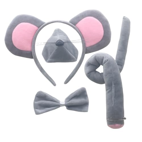 OSOLADY 1Satz Teiliges Stirnband Set für Fluffy Ohren Cosplay Requisiten und Haarzubehör für Unvergessliche Geburtstagsfeiern und Festivals OSOLADY 1Satz Teiliges Stirnband Set für Fluffy Ohren Cosplay Requisiten und Haarzubehör für Unvergessliche Geburtstagsfeiern und Festivals von OSOLADY
