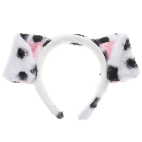 OSOLADY 1Stück Hundeohren Stirnband Niedliches Tier Kopfschmuck Zubehör für Cosplay Foto Requisiten und Tier Themenpartys Schwarz Weißes Design OSOLADY 1Stück Hundeohren Stirnband Niedliches Tier Kopfschmuck Zubehör für Cosplay Foto Requisiten und Tier Themenpartys Schwarz Weißes Design von OSOLADY