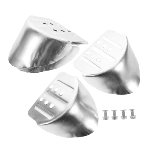 OSOLADY 2 Paar Stelzenbasiszubehör Ersatzteile Für Trockenbau-stelzen Stelzenabsatzhalterung Ersatzteile Für Trockenbaustelzen Fersenklammern Silver Aluminiumlegierung OSOLADY 2 Paar Stelzenbasiszubehör Ersatzteile Für Trockenbau-stelzen Stelzenabsatzhalterung Ersatzteile Für Trockenbaustelzen Fersenklammern Silver Aluminiumlegierung von OSOLADY