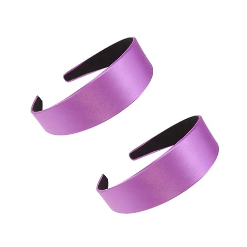 OSOLADY 2Stücke Breiter Haarreifen Einfarbiges Stirnband für und Mädchen Kreativer Kopfschmuck für Partys Feiern und Besondere Anlässe OSOLADY 2Stücke Breiter Haarreifen Einfarbiges Stirnband für und Mädchen Kreativer Kopfschmuck für Partys Feiern und Besondere Anlässe von OSOLADY