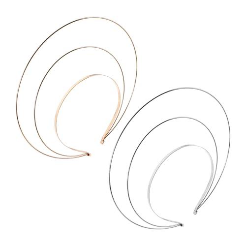 OSOLADY 2Stücke Goldene Krone für Dreilagiges DIY Haaraccessoire für Hanfu Cosplay Hochzeiten und Halloween Robustes Eisenmaterial Bequemer Sitz Vielseitig Anpassbar OSOLADY 2Stücke Goldene Krone für Dreilagiges DIY Haaraccessoire für Hanfu Cosplay Hochzeiten und Halloween Robustes Eisenmaterial Bequemer Sitz Vielseitig Anpassbar von OSOLADY