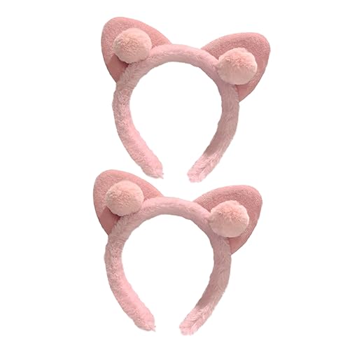 OSOLADY 2Stücke Katzenohren Haarreif Elastisches Stirnband für Tier Cosplay Makeup Halloween und Geburtstagsfeiern Tiefem Weiche Kanten für Maximalen Komfort OSOLADY 2Stücke Katzenohren Haarreif Elastisches Stirnband für Tier Cosplay Makeup Halloween und Geburtstagsfeiern Tiefem Weiche Kanten für Maximalen Komfort von OSOLADY
