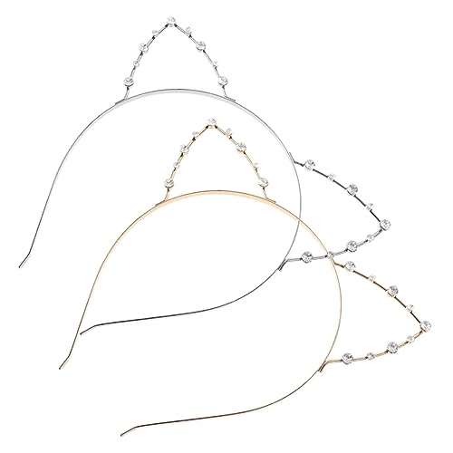 OSOLADY 2Stücke Katzenohren Haarreifen mit Strass für Glamouröses Cosplay Zubehör für Halloween und Besondere Anlässe Bequem und für Partys und Hochzeiten OSOLADY 2Stücke Katzenohren Haarreifen mit Strass für Glamouröses Cosplay Zubehör für Halloween und Besondere Anlässe Bequem und für Partys und Hochzeiten von OSOLADY