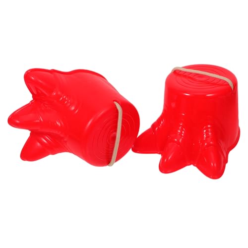 OSOLADY 2Stücke Stelzen Schuhe für Balance Rote Klaue Form für Sport und Spiel Seil im Zufälligen Design OSOLADY 2Stücke Stelzen Schuhe für Balance Rote Klaue Form für Sport und Spiel Seil im Zufälligen Design von OSOLADY
