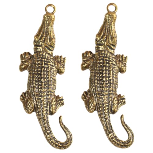 OSOLADY 2pcs Krokodile Anhänger Charms Messing Anhänger Für Schmuckherstellung OSOLADY 2pcs Krokodile Anhänger Charms Messing Anhänger Für Schmuckherstellung von OSOLADY