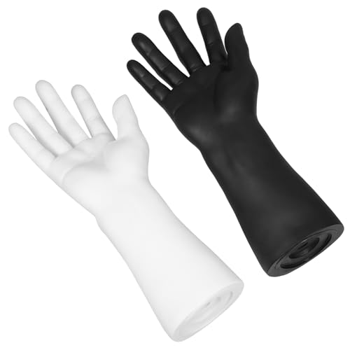 OSOLADY 2st Handmodell-requisiten Handschmuckhalter Schmuckständerhalter Ringhalter Halskette Handförmiger Schmuckhalter Uhrenarmbandhalter Halskettenständer Ringständer Schmuck Vinyl OSOLADY 2st Handmodell-requisiten Handschmuckhalter Schmuckständerhalter Ringhalter Halskette Handförmiger Schmuckhalter Uhrenarmbandhalter Halskettenständer Ringständer Schmuck Vinyl von OSOLADY