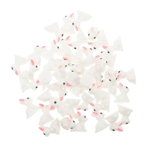 OSOLADY 30St Kleine weiße Kaninchen Dekoration krabbelndes Babyspielzeug Ziegenspielzeug Grashasen-Ornament kleine tierfiguren Mini-Hasenfigur Häschen Miniaturen Garten kleine Statuen Harz OSOLADY 30St Kleine weiße Kaninchen Dekoration krabbelndes Babyspielzeug Ziegenspielzeug Grashasen-Ornament kleine tierfiguren Mini-Hasenfigur Häschen Miniaturen Garten kleine Statuen Harz von OSOLADY