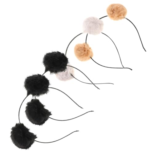 OSOLADY 4Stücke Fuzzy Ball Stirnband Niedliches Kopfbedeckungszubehör Für Jungen Partys Und Mischstile Lustiger Haarreif OSOLADY 4Stücke Fuzzy Ball Stirnband Niedliches Kopfbedeckungszubehör Für Jungen Partys Und Mischstile Lustiger Haarreif von OSOLADY