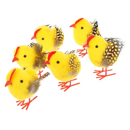 OSOLADY 6 Stück Kleine Gelbe Hühner Ornamente Faultiere Hühnerspielzeug Hasen Plüschfiguren Lustige Hühner Plüschkissen Plüschtiere Stofftiere Taubenplüsch Stofftiere Küken OSOLADY 6 Stück Kleine Gelbe Hühner Ornamente Faultiere Hühnerspielzeug Hasen Plüschfiguren Lustige Hühner Plüschkissen Plüschtiere Stofftiere Taubenplüsch Stofftiere Küken von OSOLADY