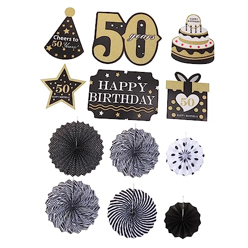 OSOLADY 6 Stück Teiliges Geburtstags Papier Fan Dekorationsset für Thematische Party Hängende Decken Deko für Unvergessliche Feiern Lebendige Farben und Kreatives Design OSOLADY 6 Stück Teiliges Geburtstags Papier Fan Dekorationsset für Thematische Party Hängende Decken Deko für Unvergessliche Feiern Lebendige Farben und Kreatives Design von OSOLADY