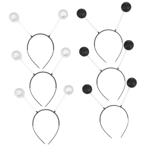 OSOLADY 6Stücke Glitzer Bälle Stirnbänder für Cosplay Dekorative Haarreifen Langlebig und Leicht für Kinderpartys und Kostüme OSOLADY 6Stücke Glitzer Bälle Stirnbänder für Cosplay Dekorative Haarreifen Langlebig und Leicht für Kinderpartys und Kostüme von OSOLADY