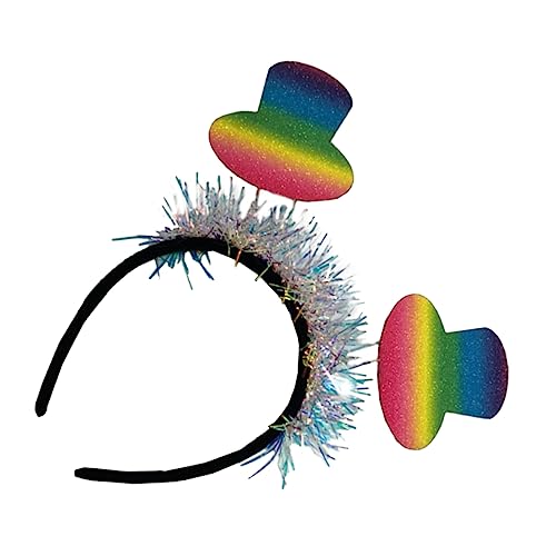 OSOLADY Buntes Cosplay Stirnband für Mädchen Kreative Kopfbedeckung für Partys Haarschmuck Accessoire mit Farbenfrohem Design für Dress Up Outfits Lustige OSOLADY Buntes Cosplay Stirnband für Mädchen Kreative Kopfbedeckung für Partys Haarschmuck Accessoire mit Farbenfrohem Design für Dress Up Outfits Lustige von OSOLADY