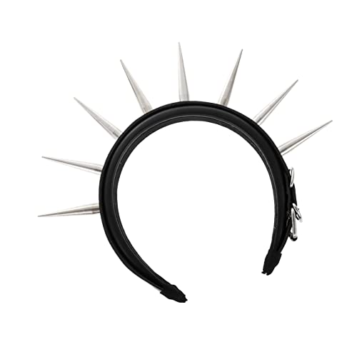 OSOLADY Cosplay Stirnband mit Nieten Punk Haarband für Festivals Partys und Bühnenauftritte Leichtes und Bequemes Design Perfektes Accessoire für Einen Festlichen Look OSOLADY Cosplay Stirnband mit Nieten Punk Haarband für Festivals Partys und Bühnenauftritte Leichtes und Bequemes Design Perfektes Accessoire für Einen Festlichen Look von OSOLADY