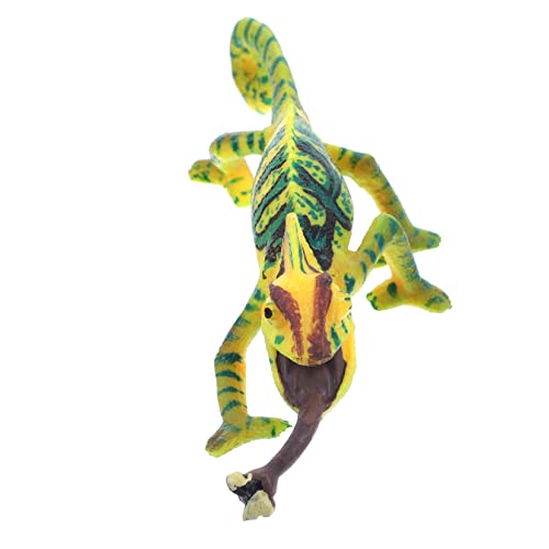 OSOLADY Echsenfigur Dekoration Realistische Statue Für Schreibtisch Modell Detailreiche Echsenstatue von OSOLADY