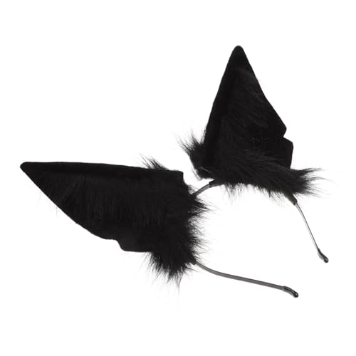 OSOLADY Flauschiges Wolfsohren Stirnband für Kostümparty Simulation Tier Ohr Haarreif für Halloween Karneval Cosplay Komfortabel und Auffällig für Erwachsene OSOLADY Flauschiges Wolfsohren Stirnband für Kostümparty Simulation Tier Ohr Haarreif für Halloween Karneval Cosplay Komfortabel und Auffällig für Erwachsene von OSOLADY