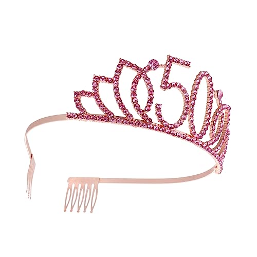 OSOLADY Geburtstag Stirnband 50. Strass Haarschmuck Für Frauen 50. Happy Birthday Party Tiara Diademe Für Frauen Geburtstag Strass Krone Begünstigt Geburtstag Tiara Haarschmuck Mädchen OSOLADY Geburtstag Stirnband 50. Strass Haarschmuck Für Frauen 50. Happy Birthday Party Tiara Diademe Für Frauen Geburtstag Strass Krone Begünstigt Geburtstag Tiara Haarschmuck Mädchen von OSOLADY