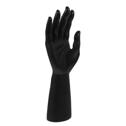 OSOLADY Handmodell-requisiten Mannequin-hand Handringhalter Handmodell-schmuckhalter Hand Schaufensterpuppe Ringhalter Für Schmuck Ausstellungsständer Für Handmodelle Plastik Black OSOLADY Handmodell-requisiten Mannequin-hand Handringhalter Handmodell-schmuckhalter Hand Schaufensterpuppe Ringhalter Für Schmuck Ausstellungsständer Für Handmodelle Plastik Black von OSOLADY
