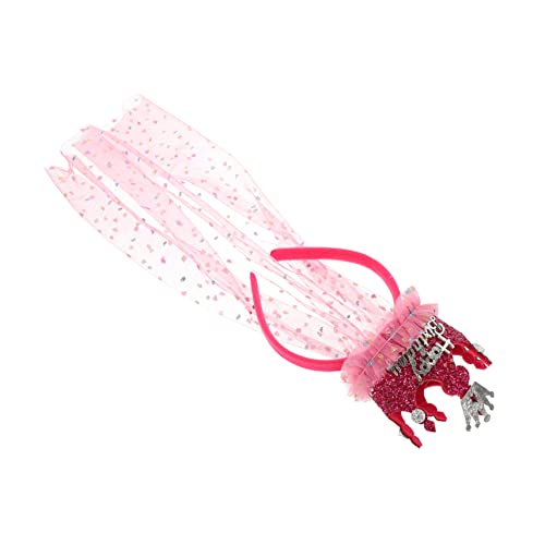 OSOLADY Kinderhaarschmuck mit Schleier für Haarband zur Geburtstagsfeier Hochzeiten und Cosplay Events Besondere Anlässe mit Funkelnden Details OSOLADY Kinderhaarschmuck mit Schleier für Haarband zur Geburtstagsfeier Hochzeiten und Cosplay Events Besondere Anlässe mit Funkelnden Details von OSOLADY